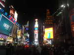 Times Square at night