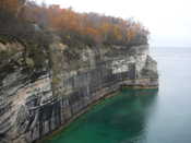 Sea cliffs near Grand Portal Point