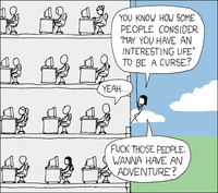 “Interesting Life” xkcd comic