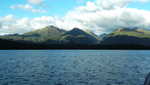 Mountains around Lake Manapouri