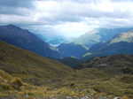 Looking down towards Dusky Sound