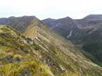 The Kepler Track cutting across the ridgeline