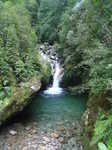 A waterfall on Tangent Creek