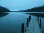 Lake Rotoiti as seen from the jetty near Coldwater hut