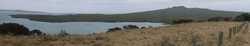 View of Rangitoto from Motutapu Island