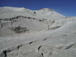 The barren moonscape around the northwest side of Volcán Puyehue