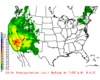 Rain map for December 29, 2004