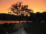 The sunset at Palisades-Kepler after a summer storm