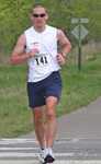 Myself in the Lake Wobegon Trail Marathon