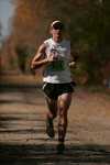 Myself running on the picturesque trail