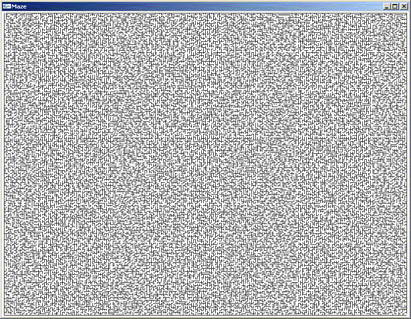 A Maze Generator for Windows - Joe’s Diner